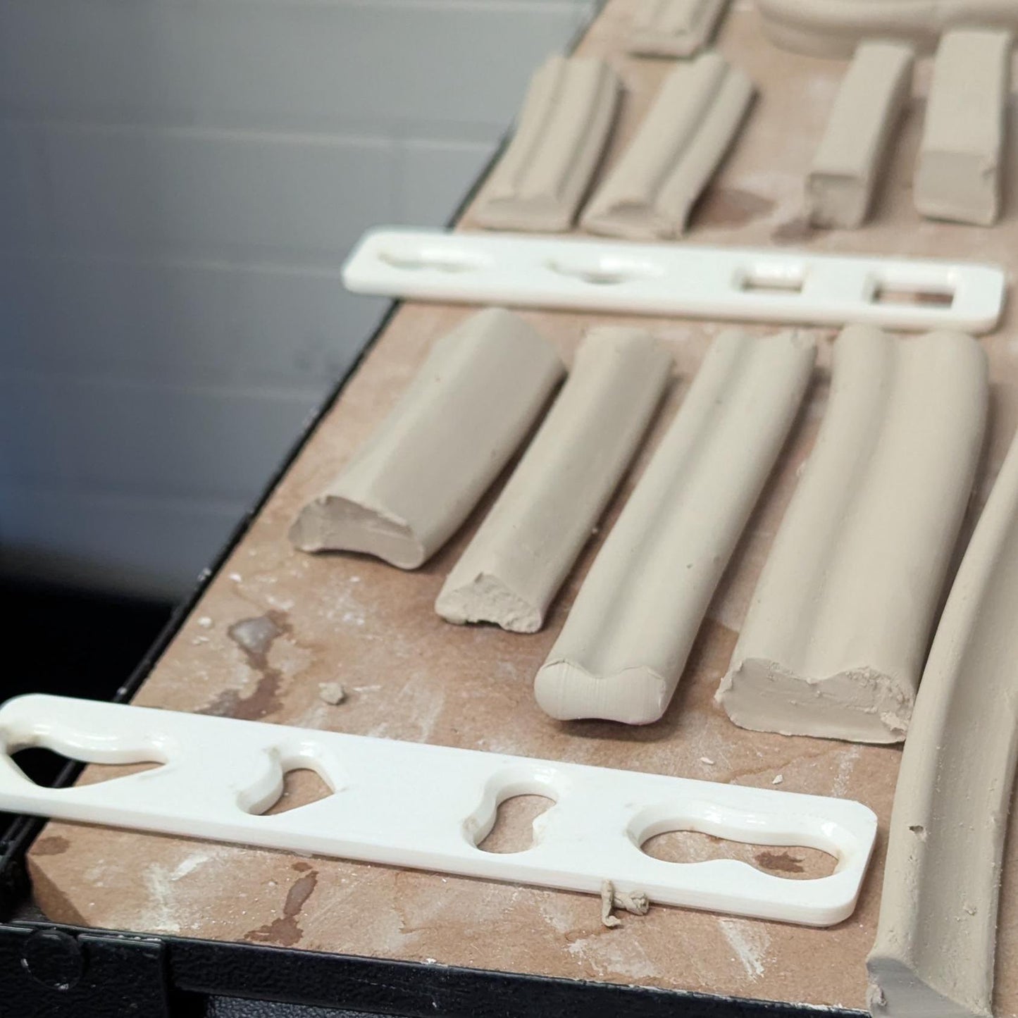 Extruder dye pack #2 - Pulled handles and Test Tiles