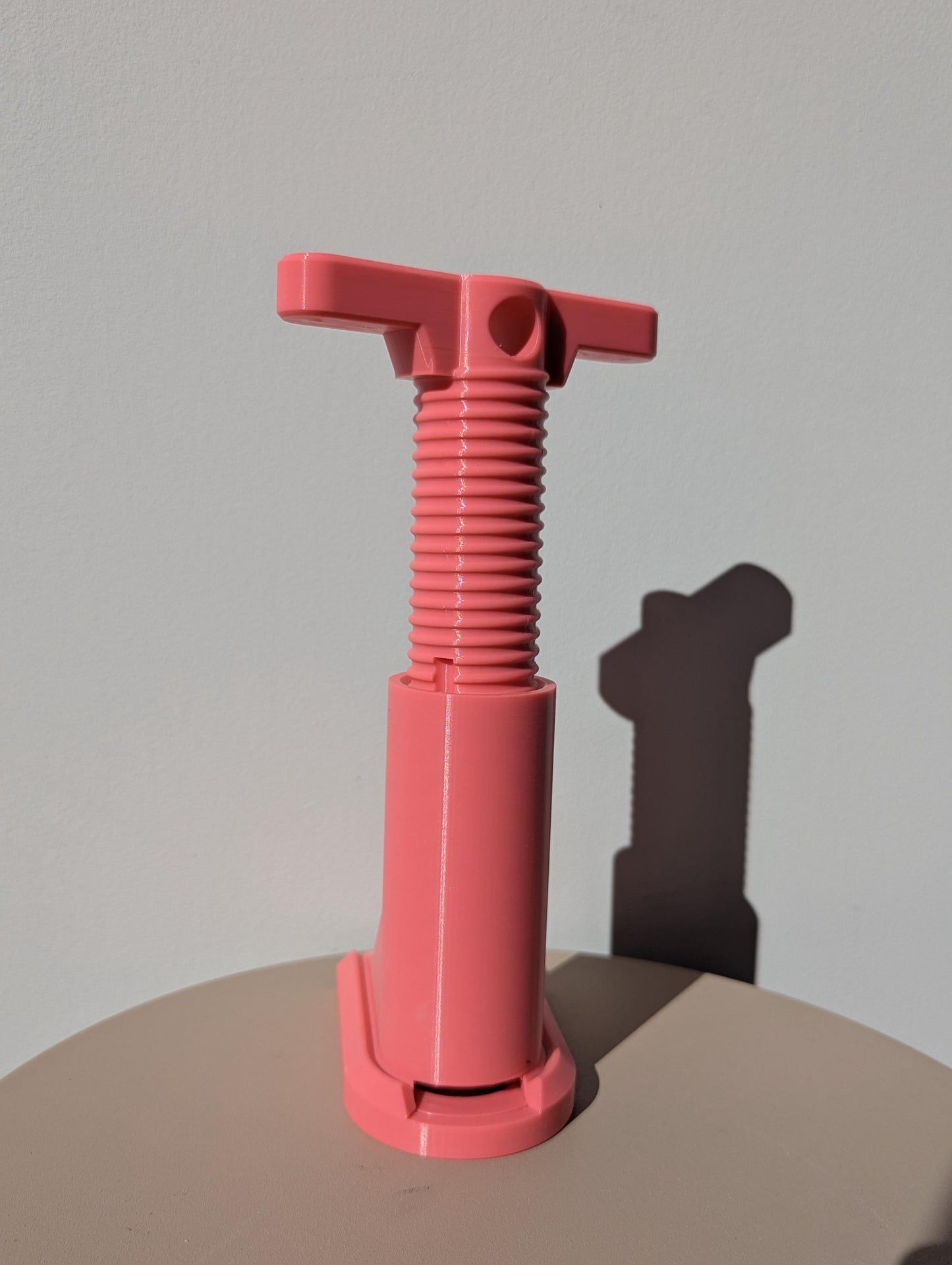 Bench Mounted Clay Extruder - Hand Screw Driven - Removable and Easy to Clean - Eco Plastic - no strength needed, includes 8 dies