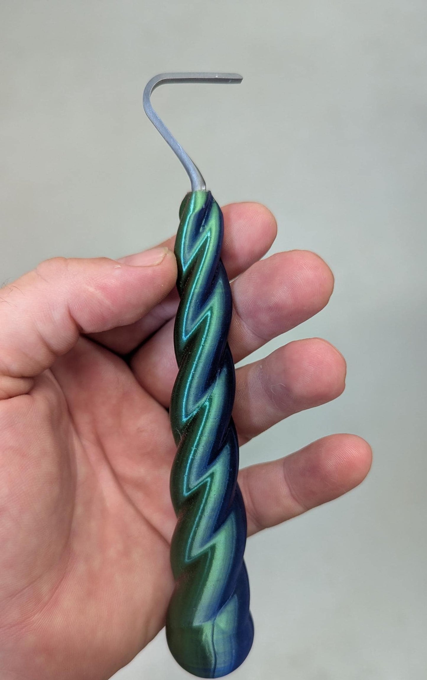 Unicorn Horn Trimming Tool - Tungsten Carbide - The last trimming tool you will ever need - Trim almost bone dry work to razor thin